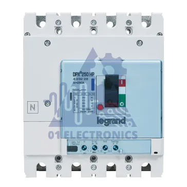 DPX³ 250 HP – S1 electronic release MCCBs from 40 to 250 A – fixing on plate