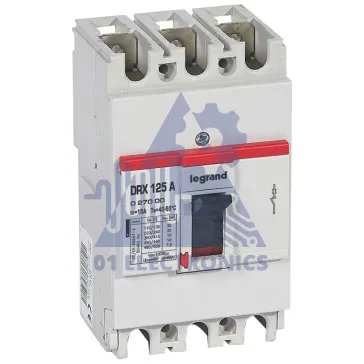 DRX™ 125 – thermal magnetic MCCBs from 15 to 125 A