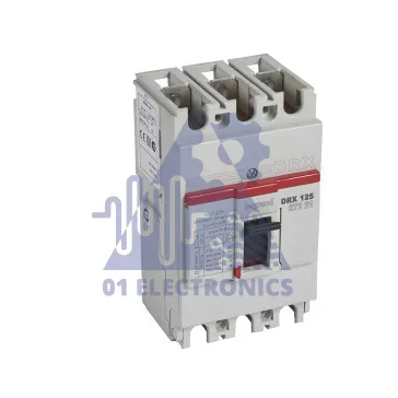 DRX™ 125 HP adjustable – thermal magnetic MCCBs from 16 to 125 A