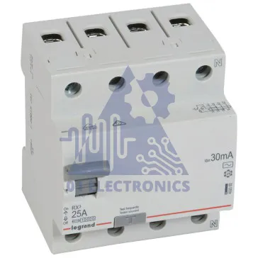 RX³ – 4P 400 V~ – 25 A – 30 mA – AC type